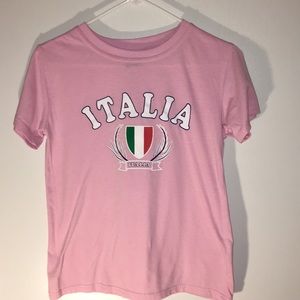 Pink italia shirt